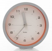 MOMA TWO-TONE ROUND DESK OR WALL CLOCK