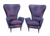 PAIR OF PAOLO BUFFA-STYLE ARMCHAIRSPair