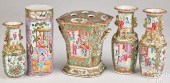 FOUR CHINESE EXPORT PORCELAIN VASES,