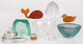 GROUP OF MISCELLANEOUS GLASSGroup of