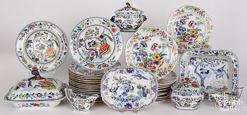 GROUP OF IRONSTONE CHINA, 19TH/20TH