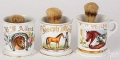 THREE HORSE RELATED OCCUPATIONAL SHAVING
