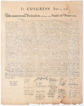 IMPORTANT COPY OF US DECLARATION OF