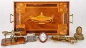 GROUP OF DESK ITEMS TO INCLUDE A CARTIER