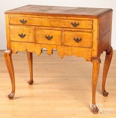 QUEEN ANNE CHERRY HIGH CHEST OF DRAWERS
