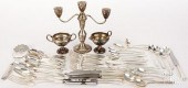 GROUP OF NATIONAL STERLING SILVER FLATWARE,