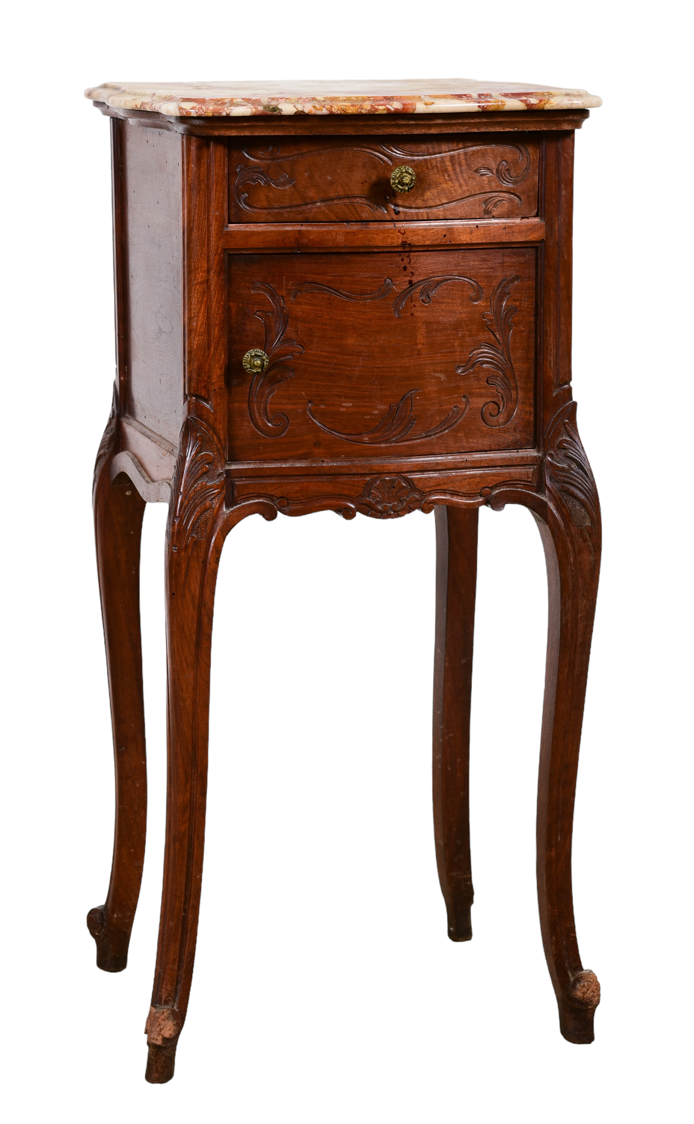 Louis XV style mahogany marbletop 3c6668