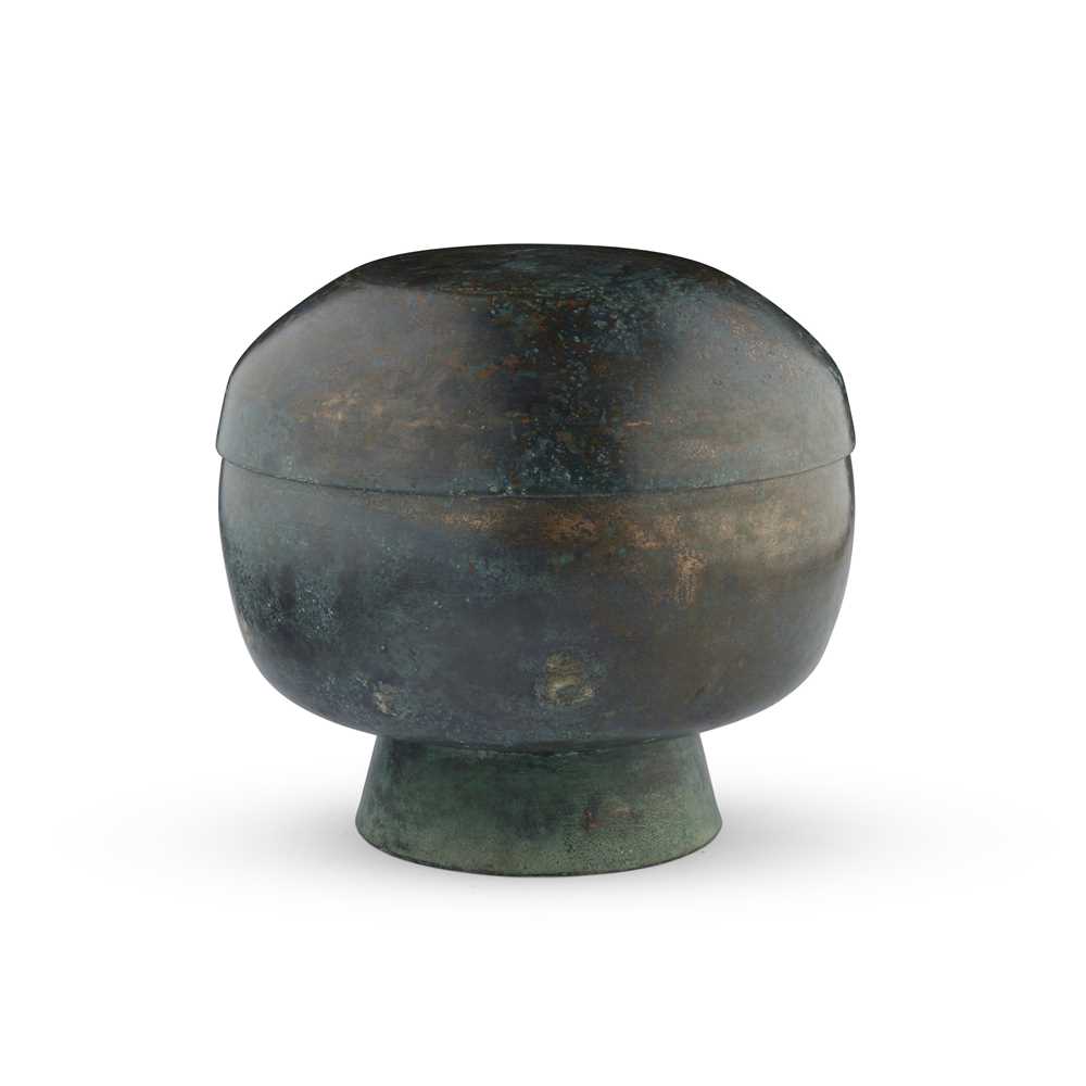 BRONZE BOWL AND COVER GORYEO DYNASTY  3c6927