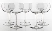 BACCARAT CRYSTAL WINE GLASSES, 8 8 Baccarat