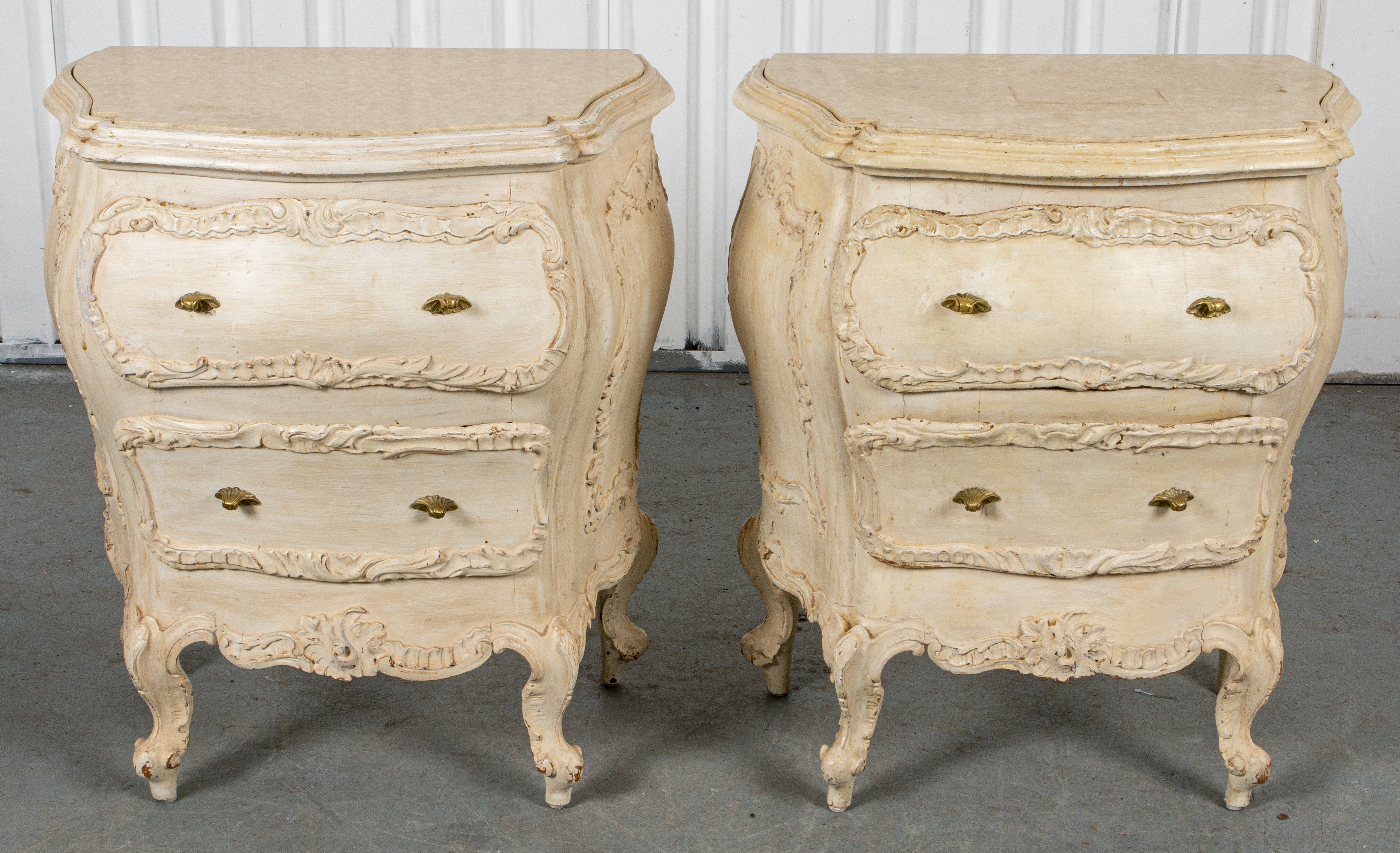 VENETIAN ROCOCO STYLE PAINT DECORATED