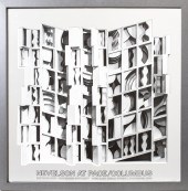 LOUISE NEVELSON AT PACE COLUMBUS (SILVER),