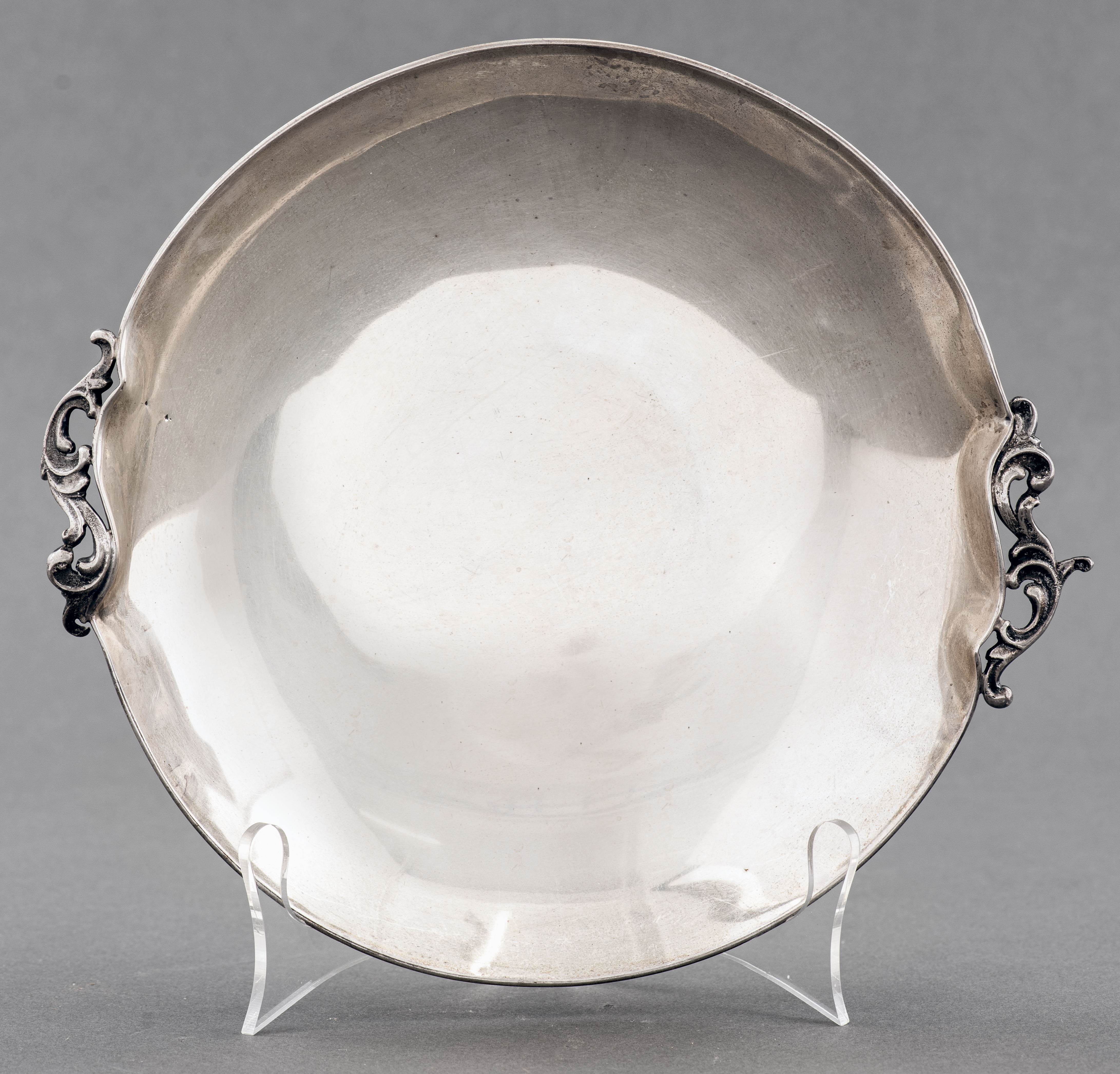 MEXICAN SILVER BOWL WITH SCROLL 3c539e
