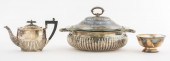 SILVER-PLATE ITEMS, 3 Small silver-plate