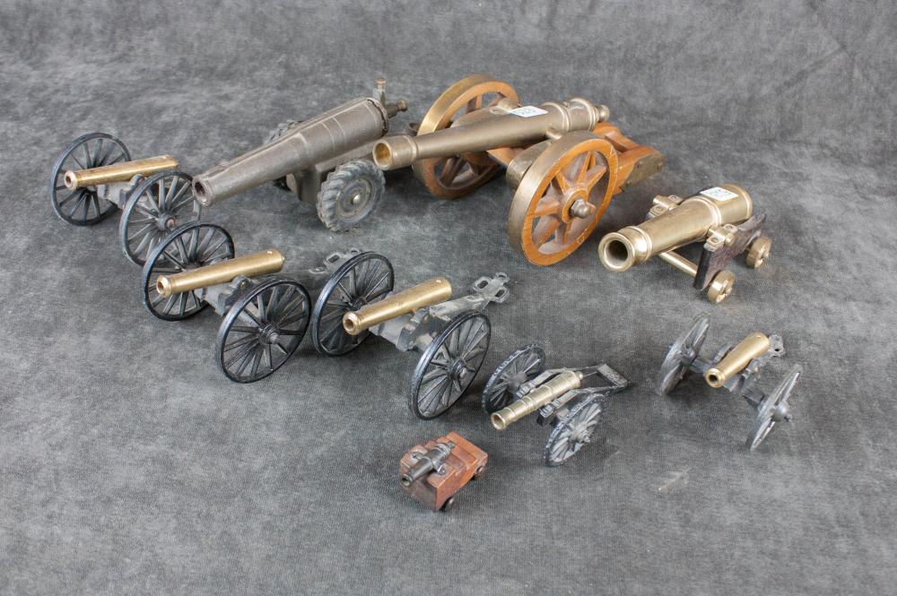 COLLECTION OF TOY CANNONSCOLLECTION 3c7ca8