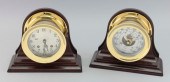 CHELSEA SHIPS BELL CLOCK AND BAROMETER