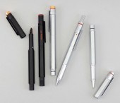 FIVE ROTRING PENS AND   3c7f08