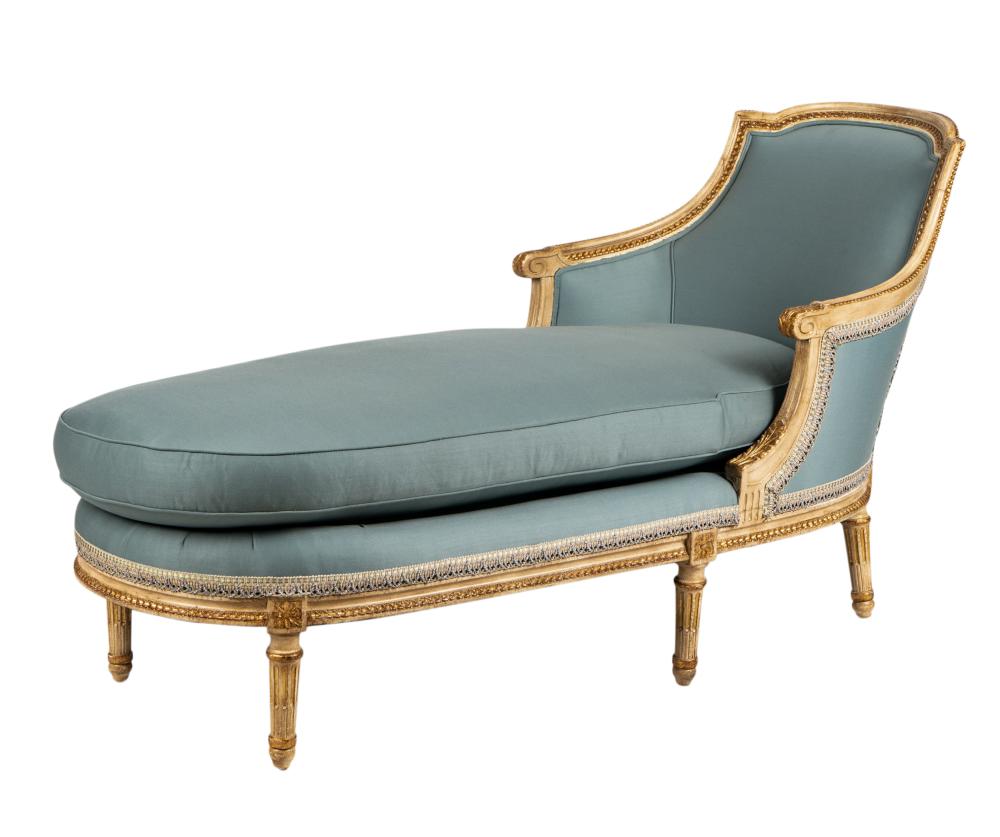 LOUIS XVI-STYLE PAINTED AND GILT