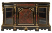 BOULLE-STYLE MARQUETRY BUFFET CABINETBoulle-Style