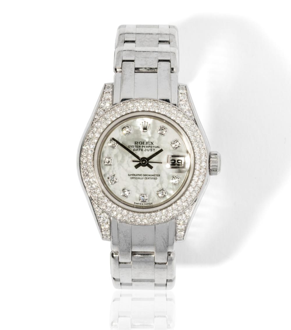 ROLEX LADY S DATEJUST PEARLMASTER 3c82e2