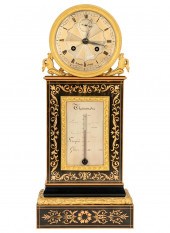 FRENCH MARQUETRY MANTEL CLOCKFrench