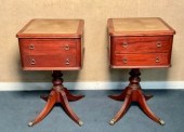 A pair of early 20th C. mahogany Duncan