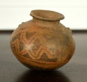An Early Native American pottery water