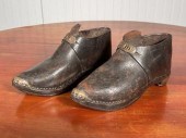A pair of 18th C. Dutch leather and