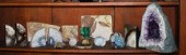A good collection of geodes, stones