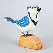 BIRD CARVING BY J.C. LABRECQUEA painted