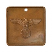 A German, Third Reich, OKW/Abwehr bronze