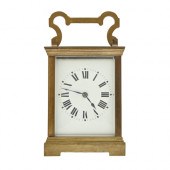 A French brass carriage clock, early