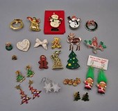 Group of Christmas Jewelry-Lenox and