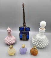 Group of 6 Vintage Perfume Bottles includes