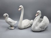 Includes Lladro Swan with wings spread