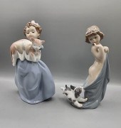 Group includes My Chubby Kitty Lladro