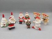 Vintage Salt and Pepper Shakers-Christmas.
