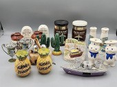 Vintage Salt and Pepper Shakers-Souvenirs