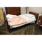 Antique double ended day bed, double