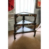 Oriental Three tiered lacquer stand,