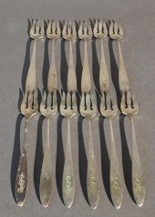 SET OF TWELVE REED AND BARTON FRENCH