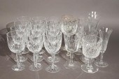 ASSEMBLED LENOX AND OTHER CRYSTAL STEMWARE
