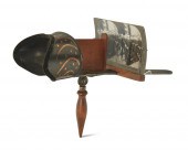 AN H.C. WHITE COMPANY STEREOSCOPE WITH