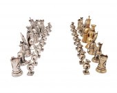 A HECTOR AGUILAR STERLING SILVER CHESS
