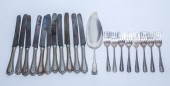 COLLECTION OF STERLING FLATWARE & SERVING