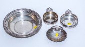 FOUR STERLING ITEMS Comprising a sterling
