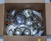 LARGE VARIED GROUP OF SILVER PLATED