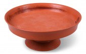 BURMESE RED LACQUER DISH   3c7a24