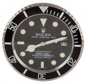 Watch Dealer Display Clock Rolex Submariner,