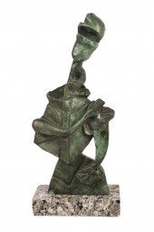 Rufino Tamayo (Mexico, 1899-1991), bronze