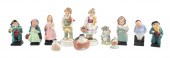(6) Royal Doulton porcelain figurines,